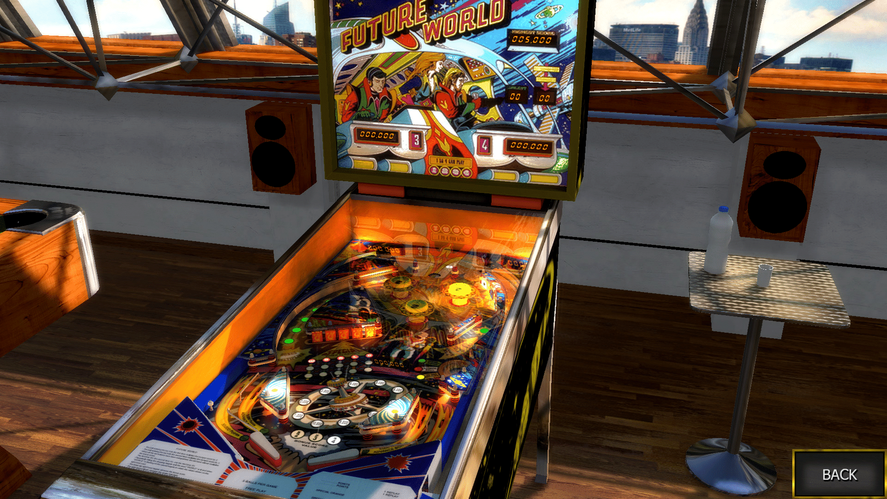 Zaccaria Pinball: Future World Table screenshot