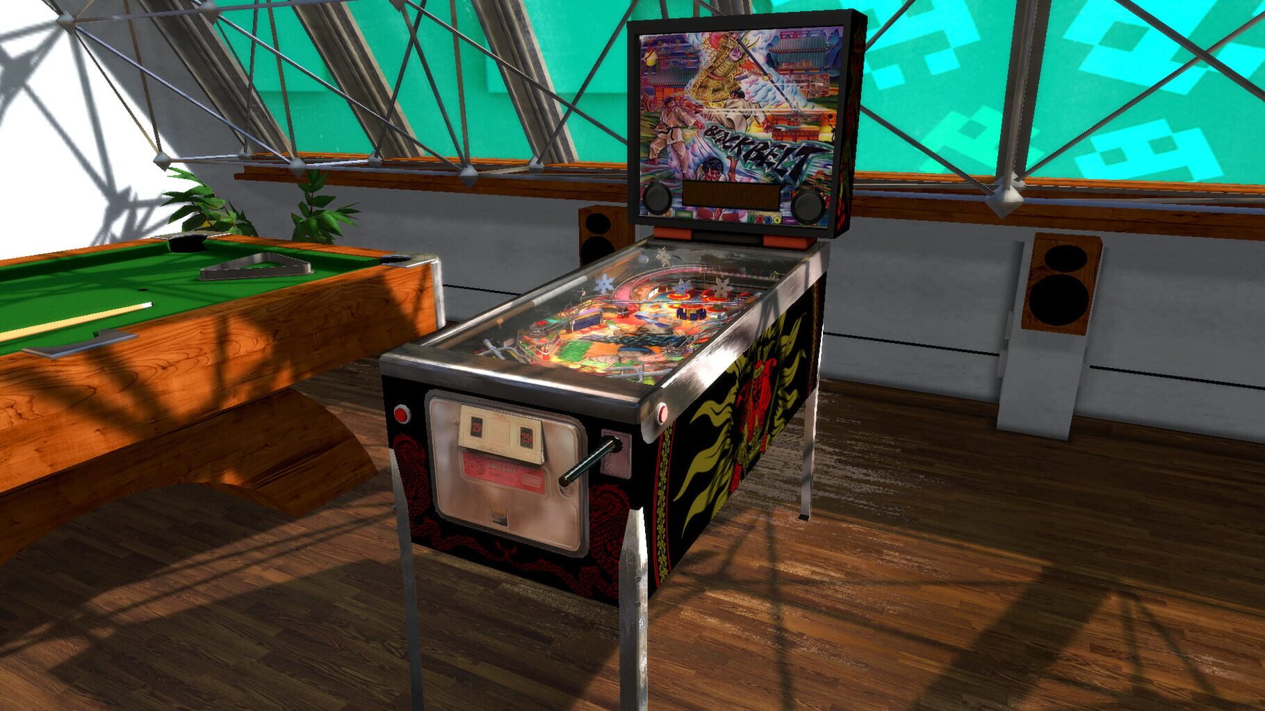 Captura de pantalla - Zaccaria Pinball: Blackbelt 2018 Table