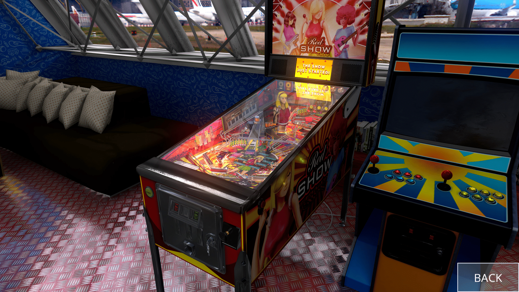 Zaccaria Pinball: Red Show Deluxe Pinball Table screenshot