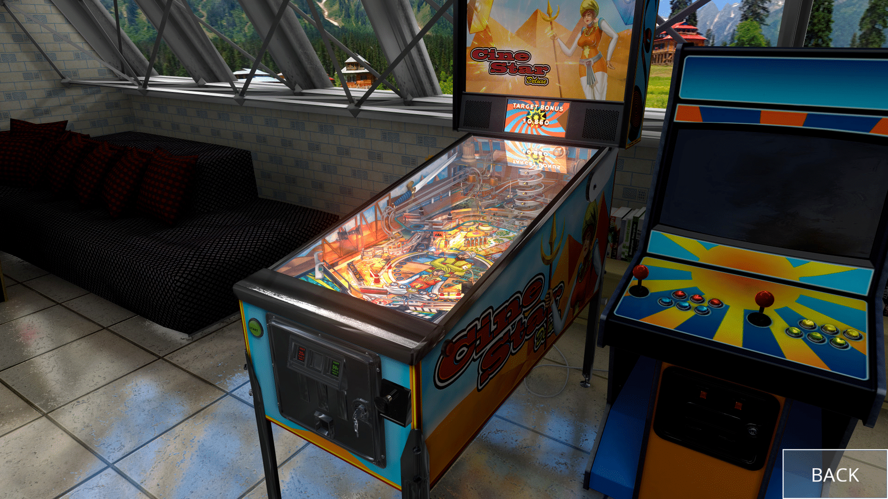 Zaccaria Pinball: Cine Star Deluxe Pinball Table screenshot