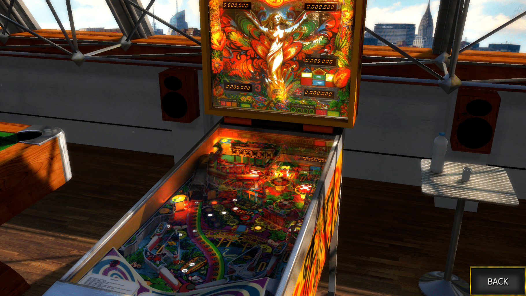 Zaccaria Pinball: Farfalla Table screenshot