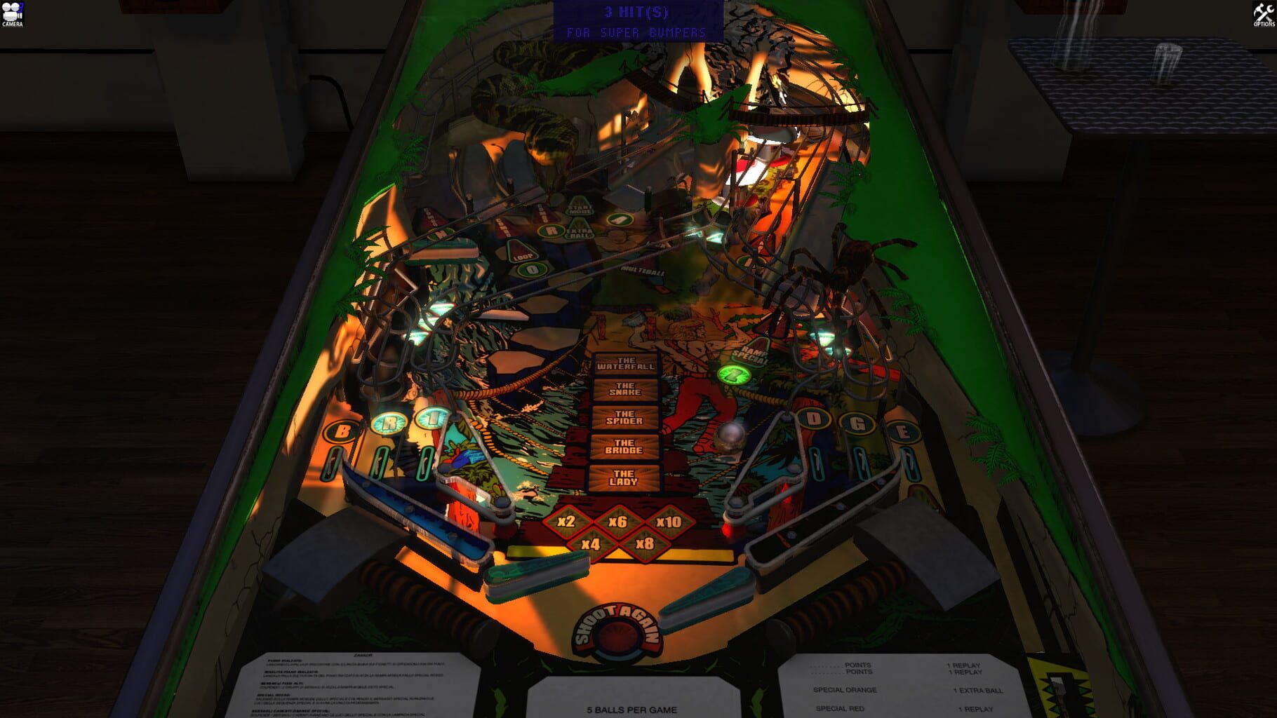 Zaccaria Pinball: Zankor 2017 Table screenshot