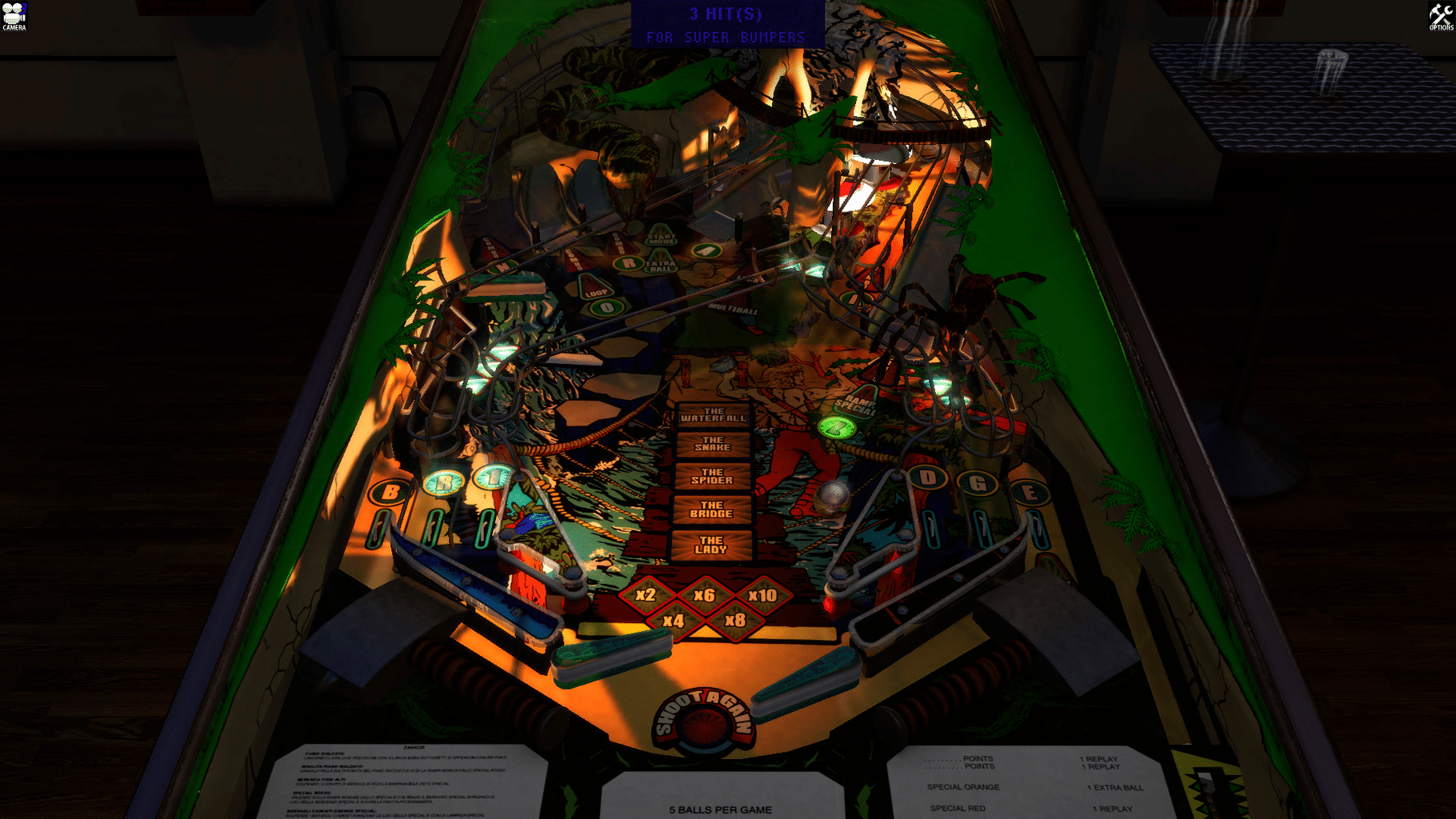 Zaccaria Pinball: Zankor 2017 Table screenshot