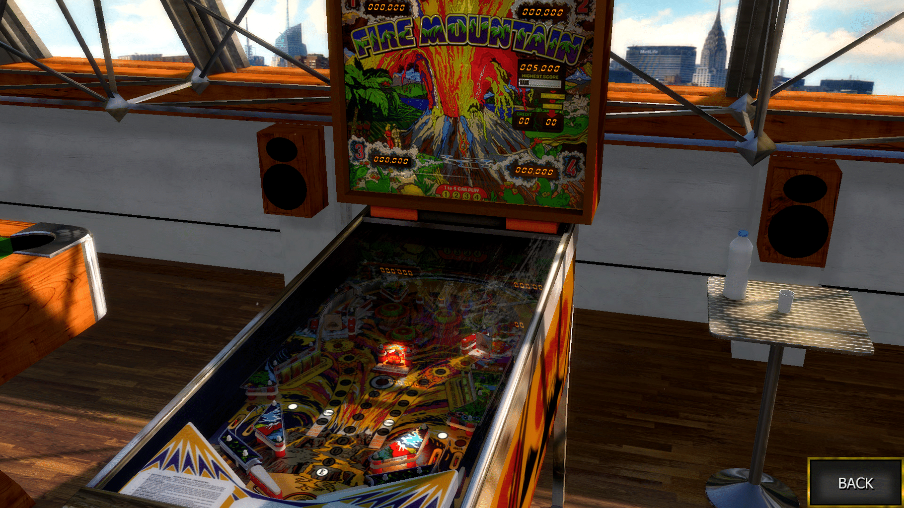 Zaccaria Pinball: Fire Mountain Table screenshot