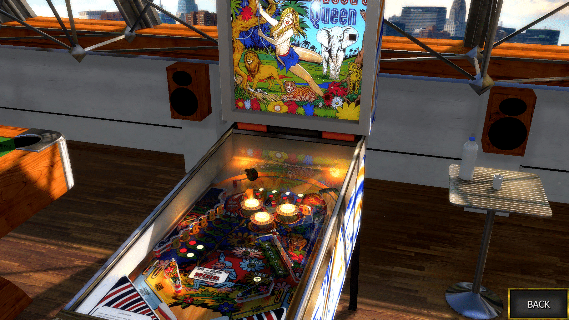 Zaccaria Pinball: Wood's Queen Table screenshot