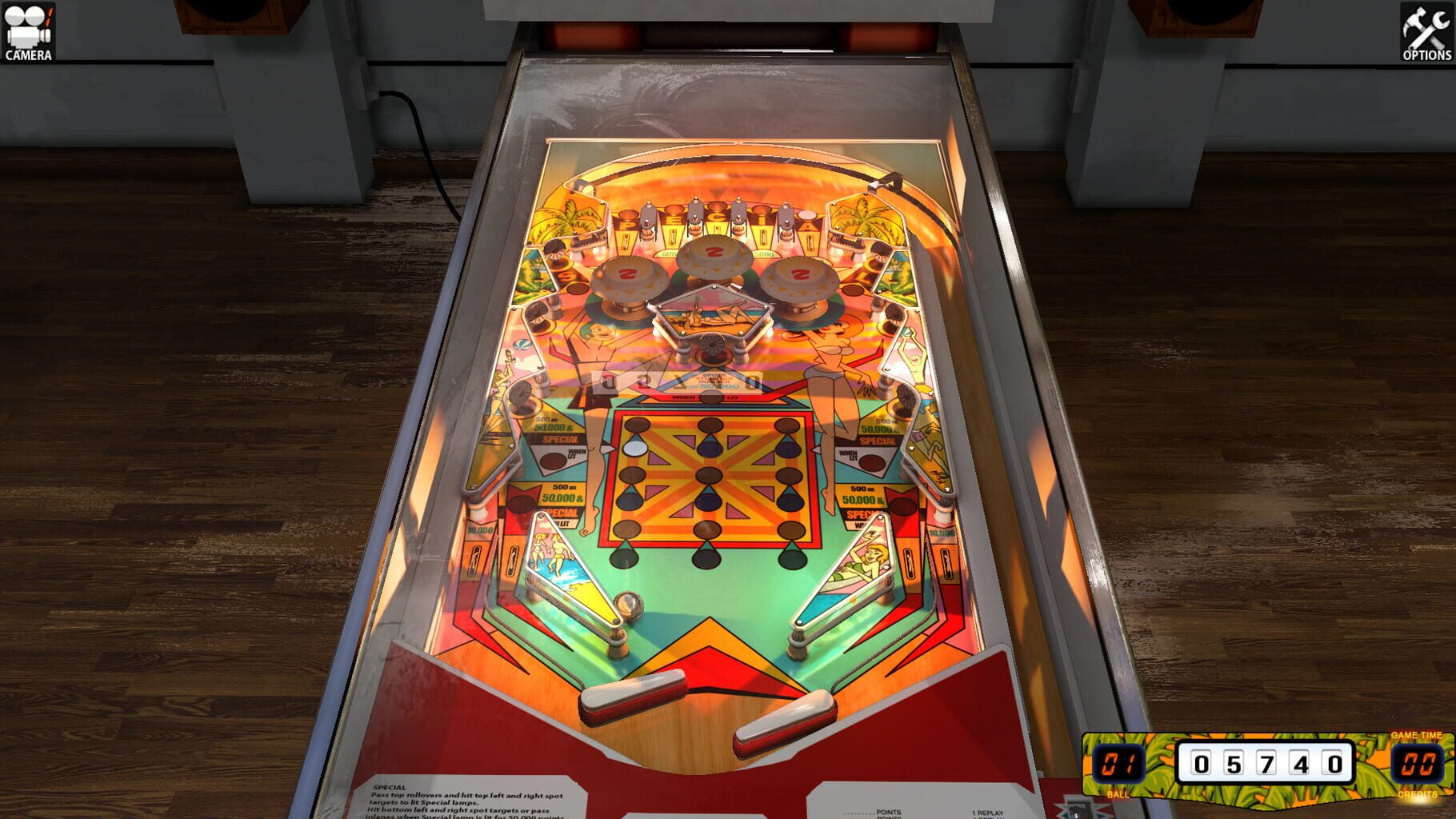 Captura de pantalla - Zaccaria Pinball: Tropical Table