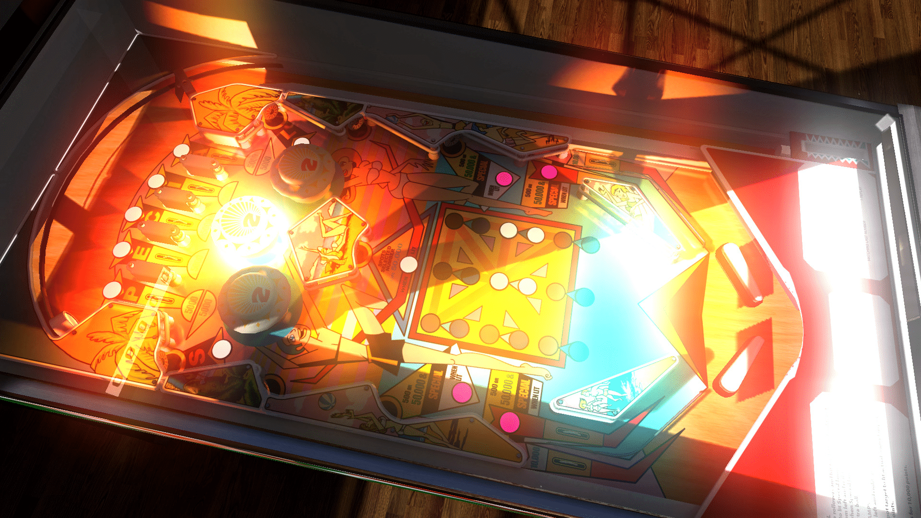 Zaccaria Pinball: Tropical Table screenshot