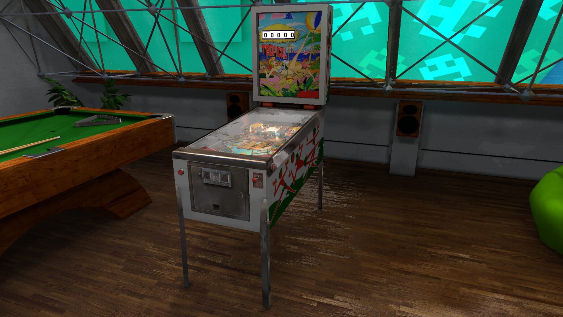 Zaccaria Pinball: Tropical Table screenshot