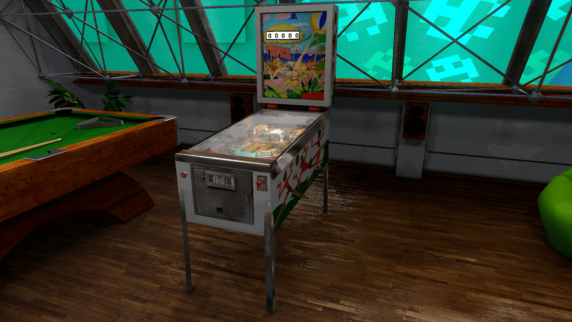 Zaccaria Pinball: Tropical Table screenshot