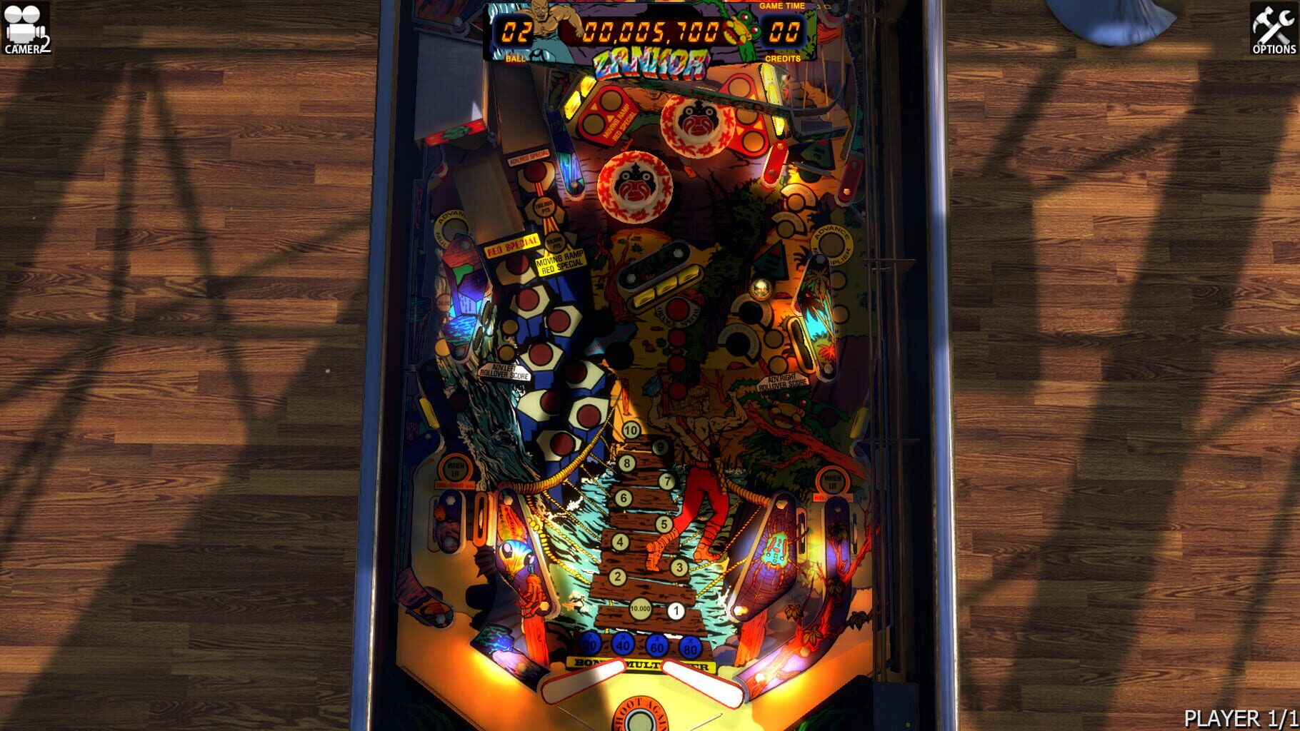 Captura de pantalla - Zaccaria Pinball: Zankor Table