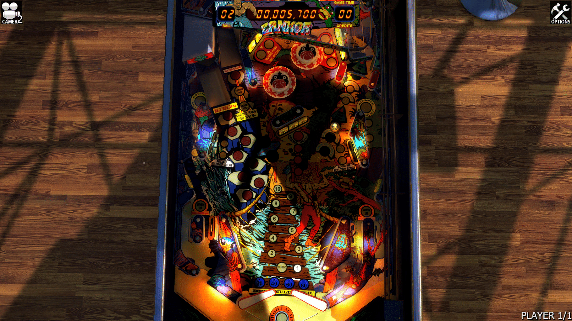 Zaccaria Pinball: Zankor Table screenshot