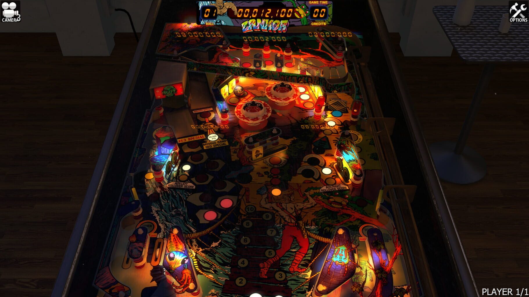 Zaccaria Pinball: Zankor Table screenshot