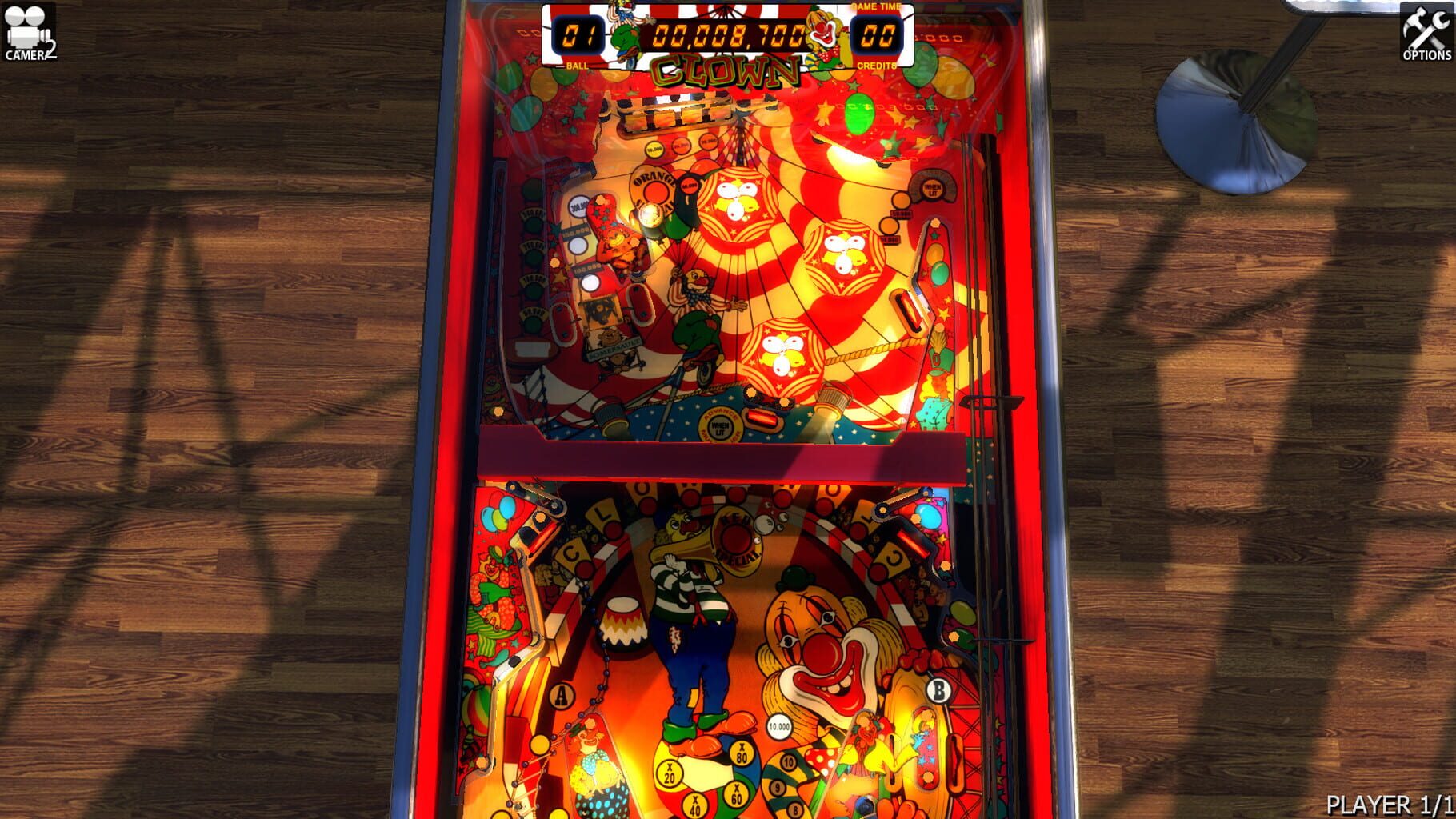 Captura de pantalla - Zaccaria Pinball: Clown Table