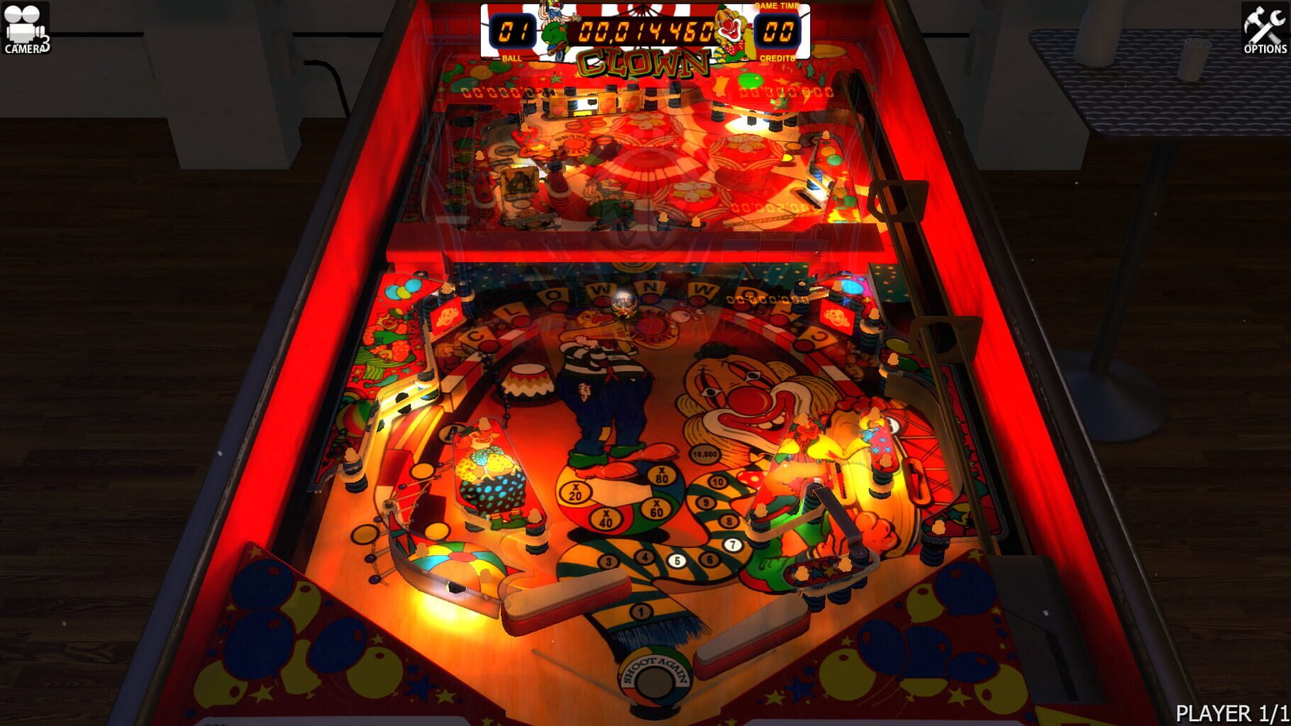 Zaccaria Pinball: Clown Table screenshot