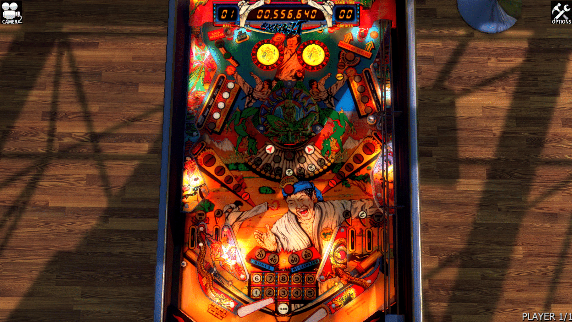 Zaccaria Pinball: Blackbelt Table screenshot