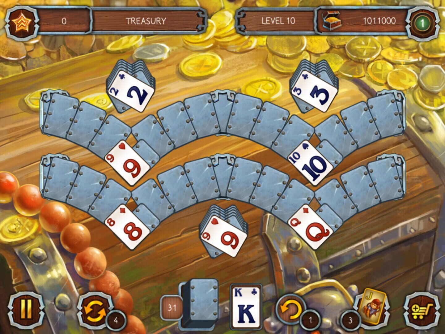 Solitaire Legend of the Pirates 3