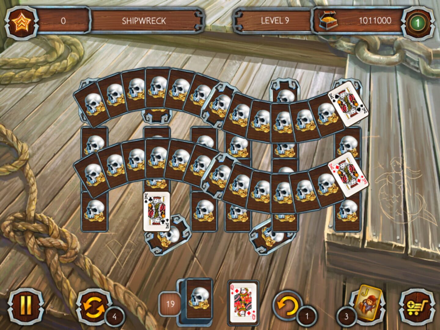 Solitaire Legend of the Pirates 3