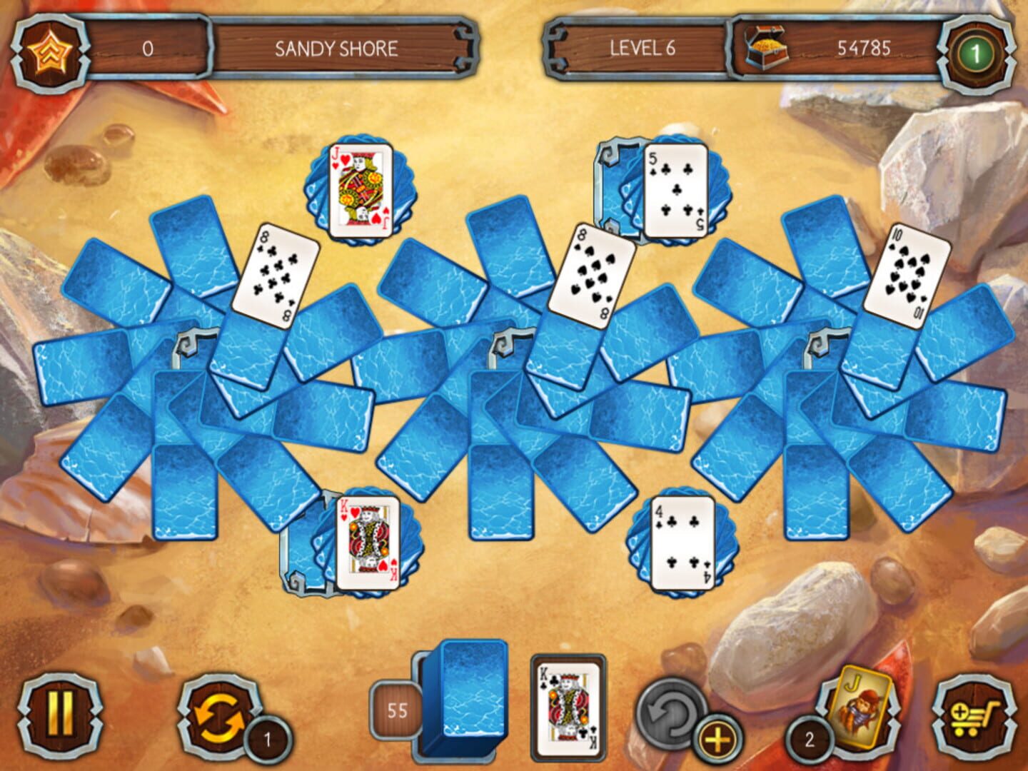 Solitaire Legend of the Pirates 3