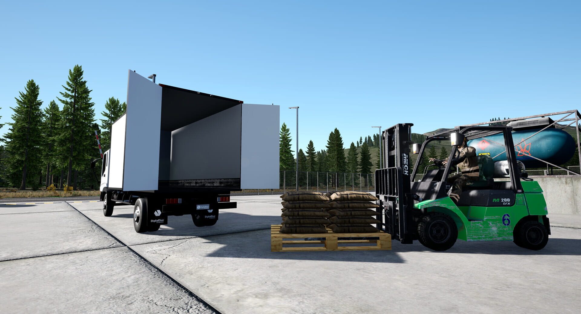 Warehouse Simulator - Screenshot