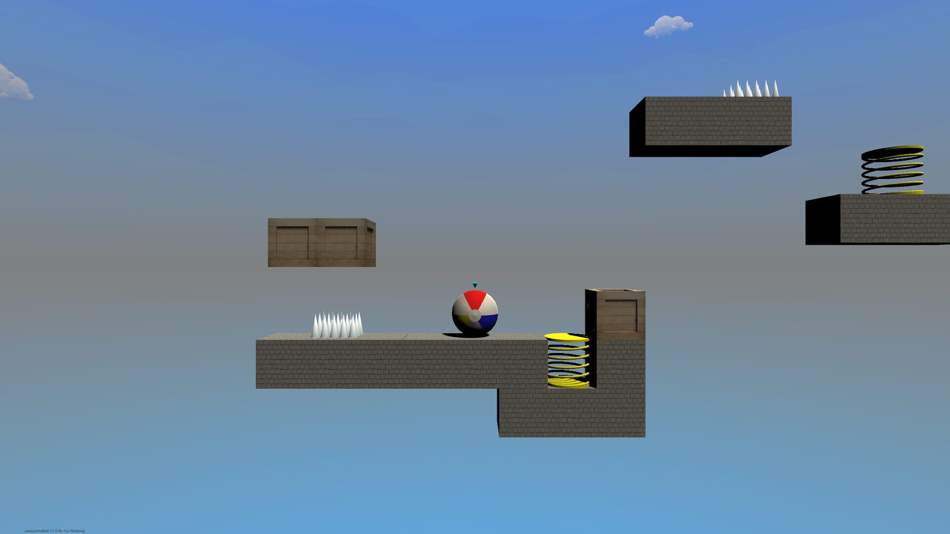 JumpJumpBall - Screenshot