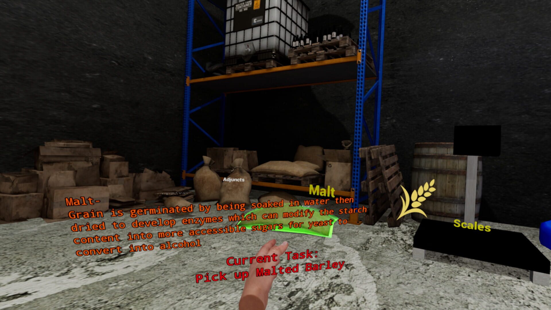VR Brewing Simulator - Screenshot