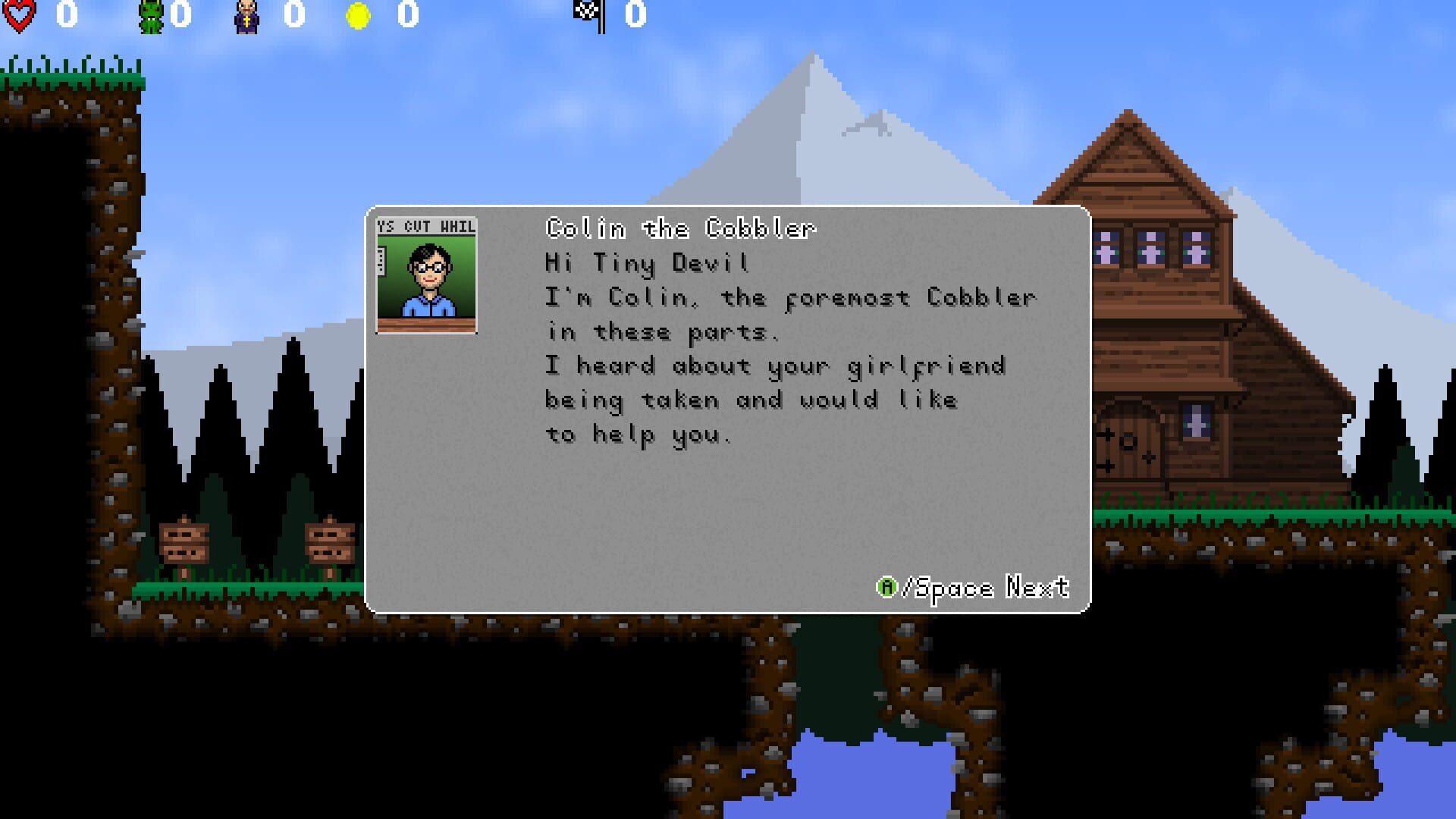 Tiny Devil Adventure - Screenshot