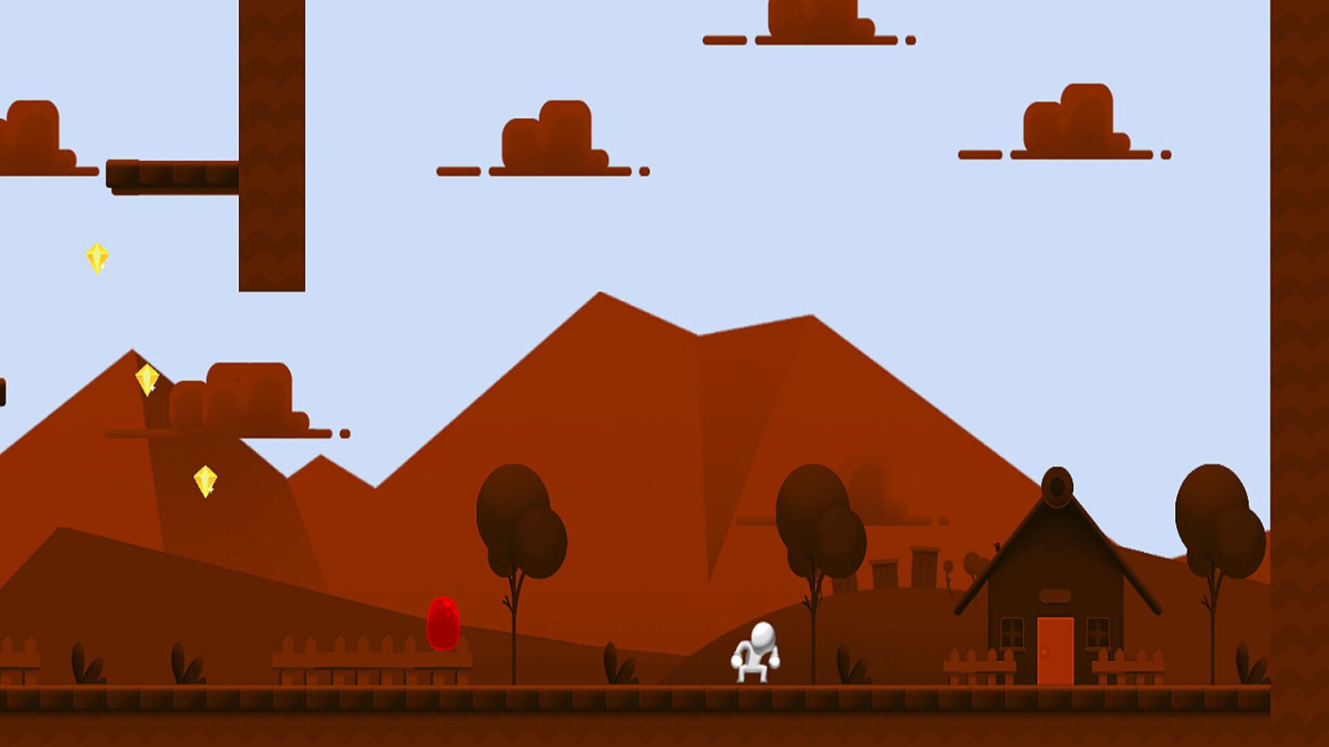 Jumping Platform Minigame - Screenshot