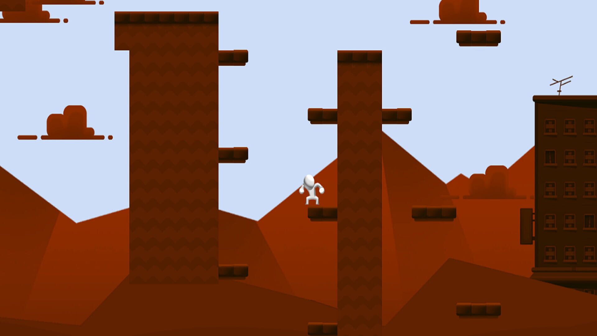Jumping Platform Minigame - Screenshot
