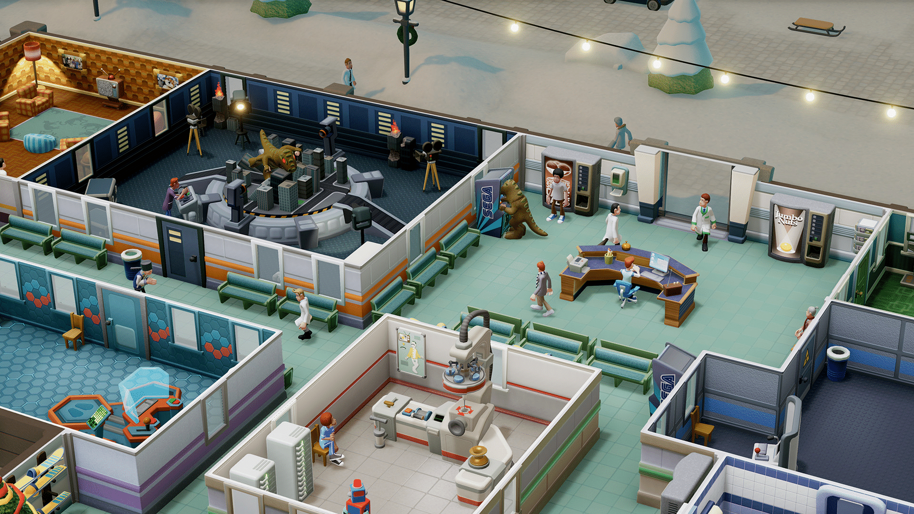 Two Point Hospital: Bigfoot screenshot