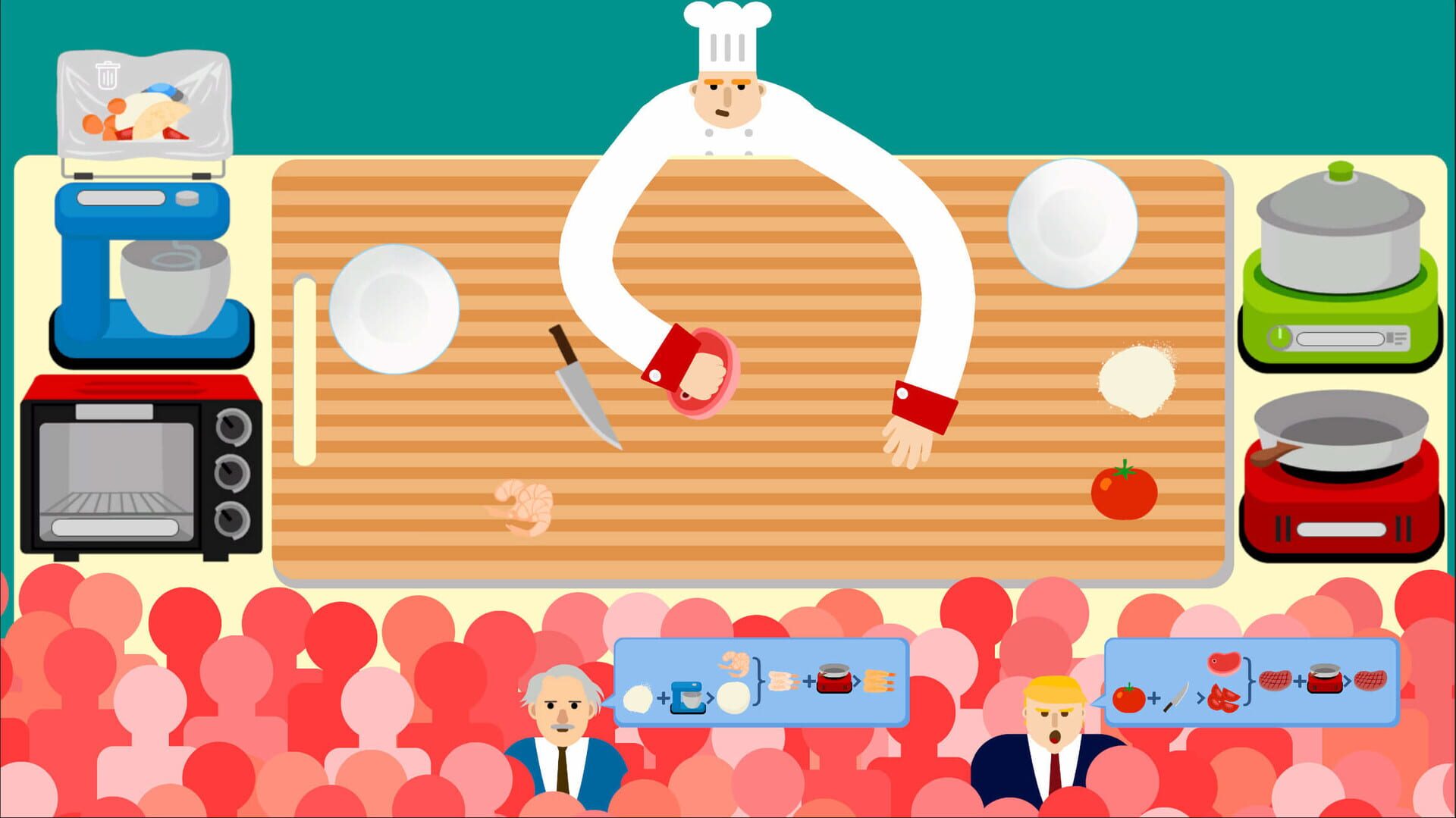 Don't Cut Your Hand 2 - Screenshot