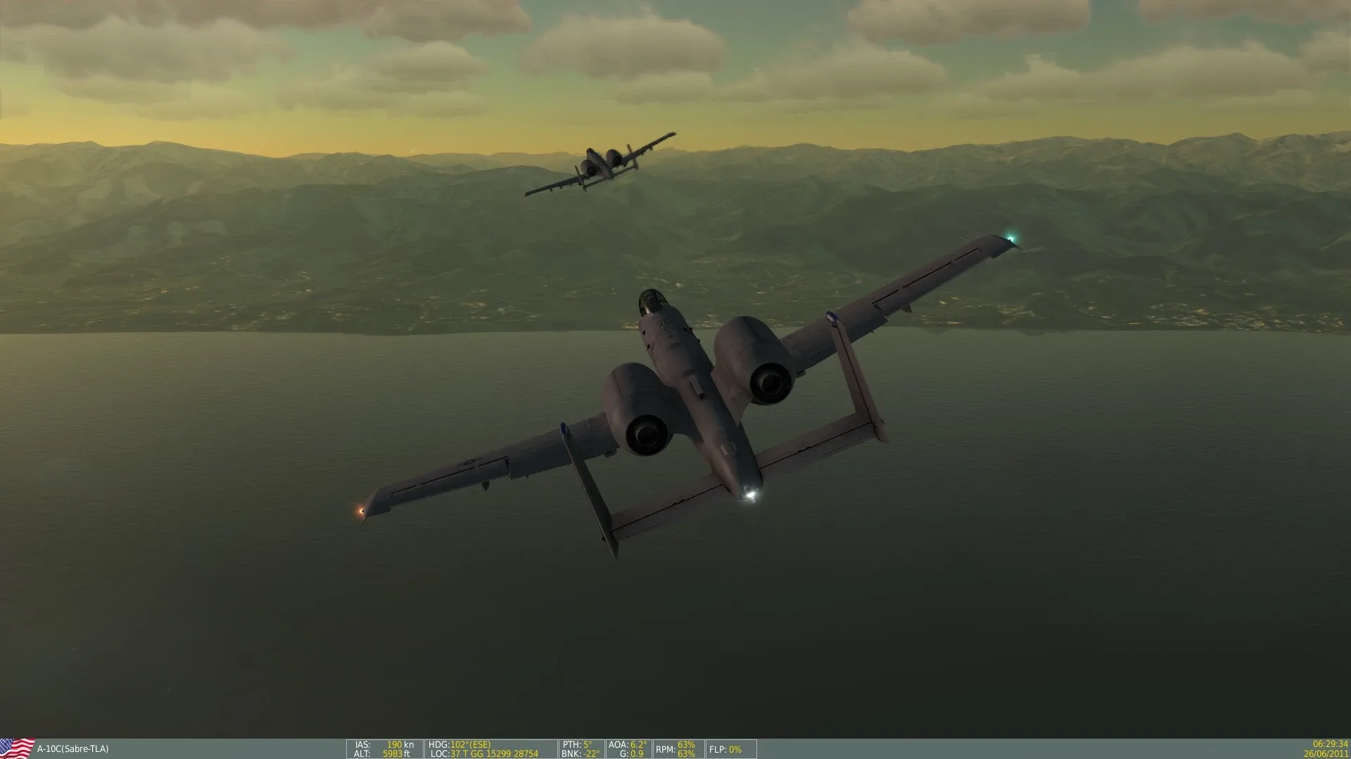 DCS World: A-10C - Basic Flight Training Campaign