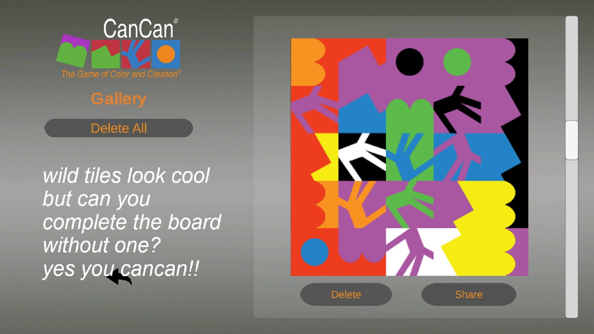 CanCan the Game - Screenshot