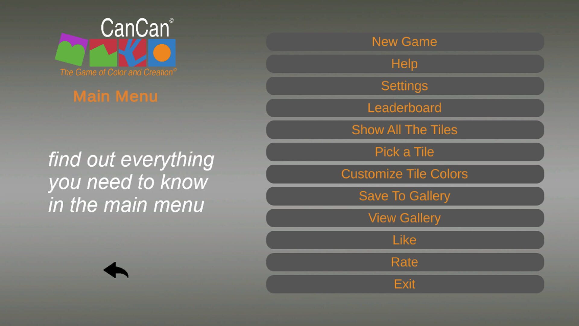 CanCan the Game - Screenshot