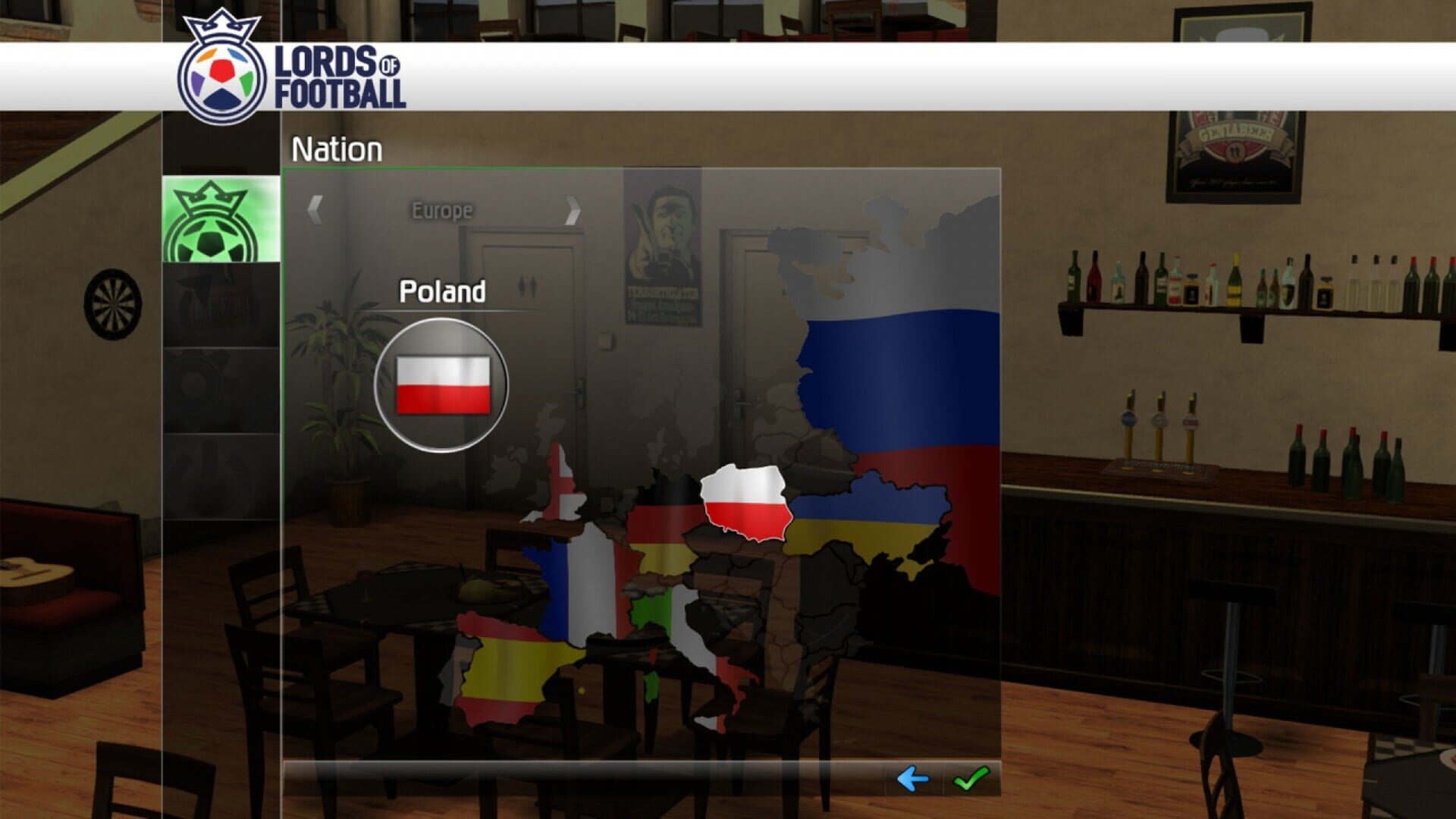 Lords of Football: Eastern Europe - Screenshot