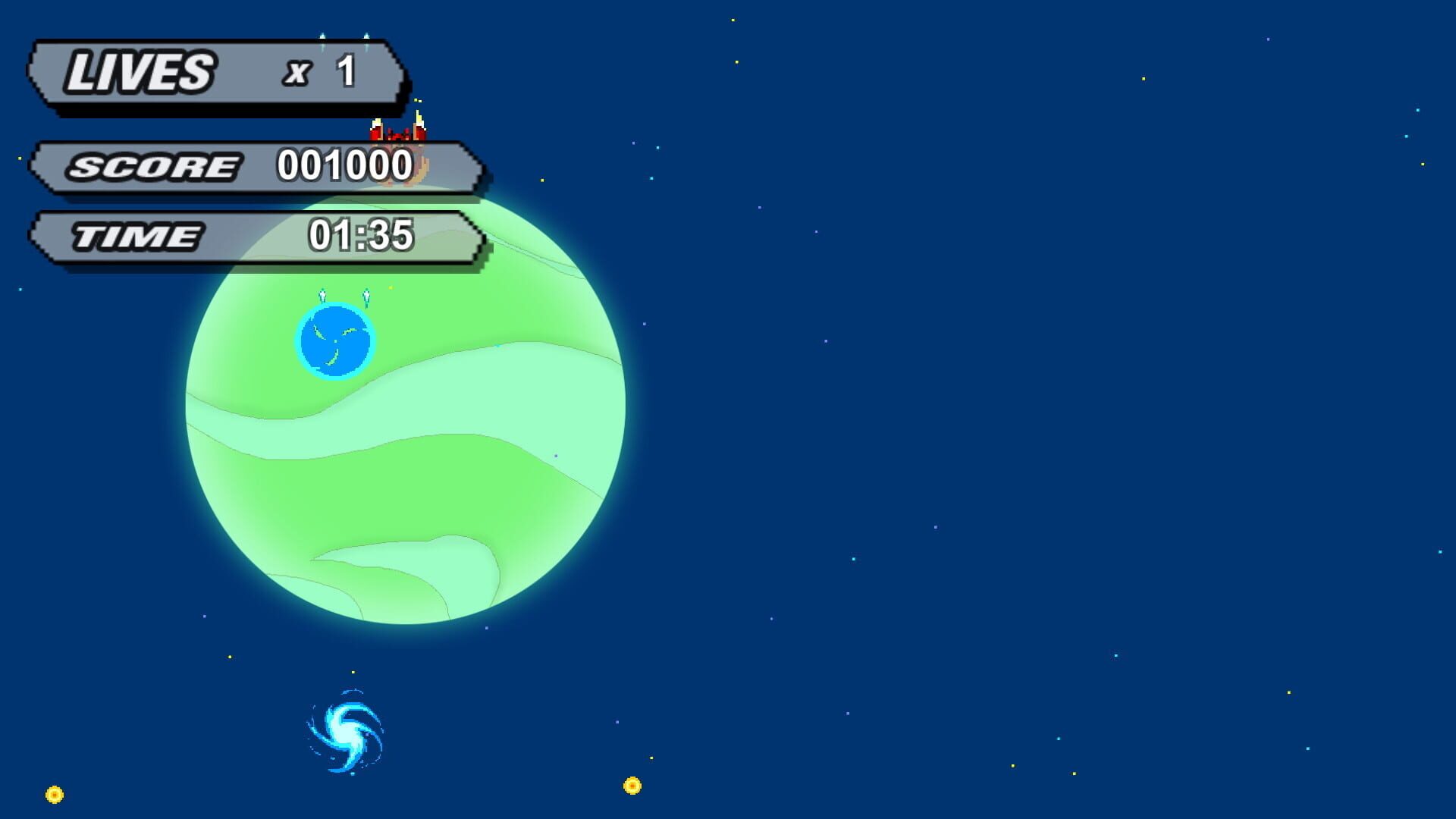 On Space - Screenshot