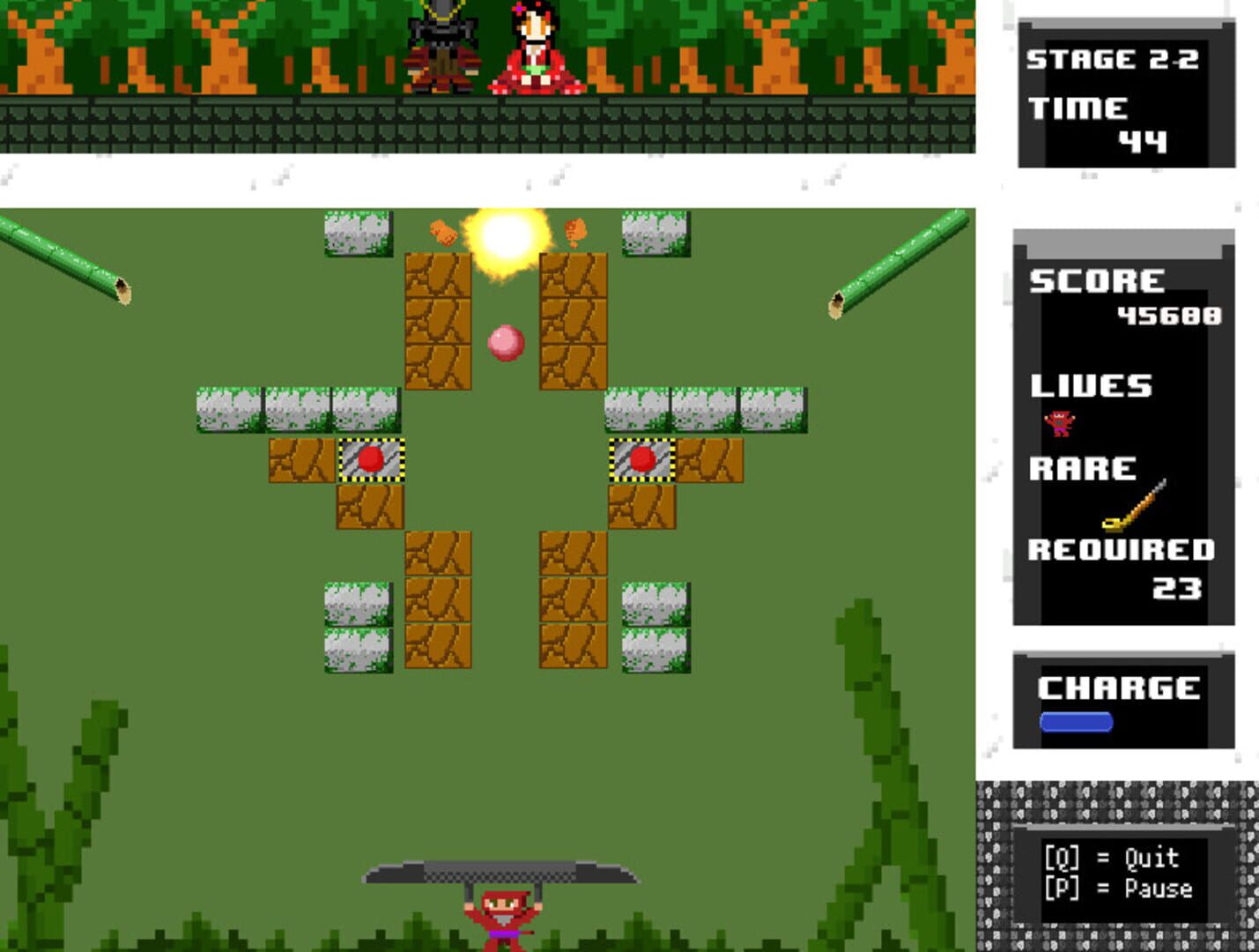 Block Breaker Ninja - Screenshot