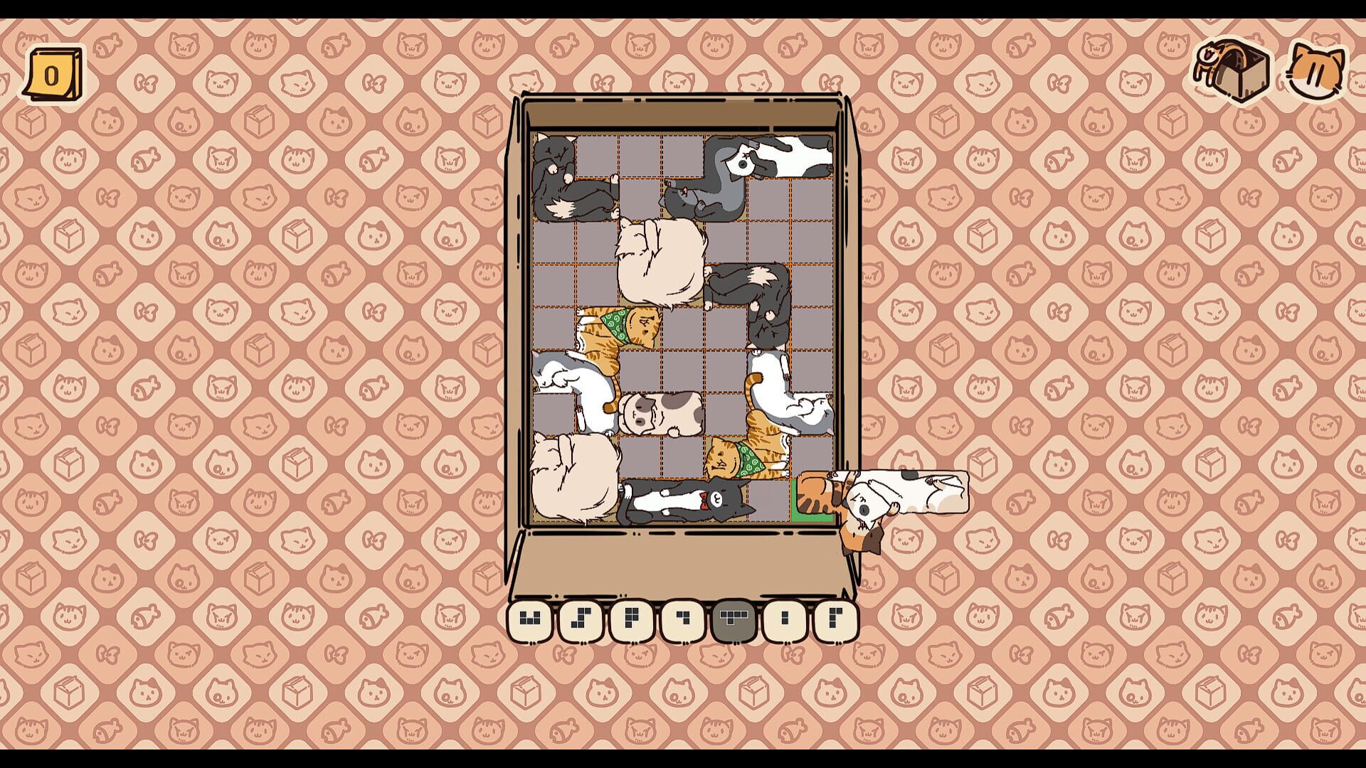 Box Cats Puzzle - Screenshot
