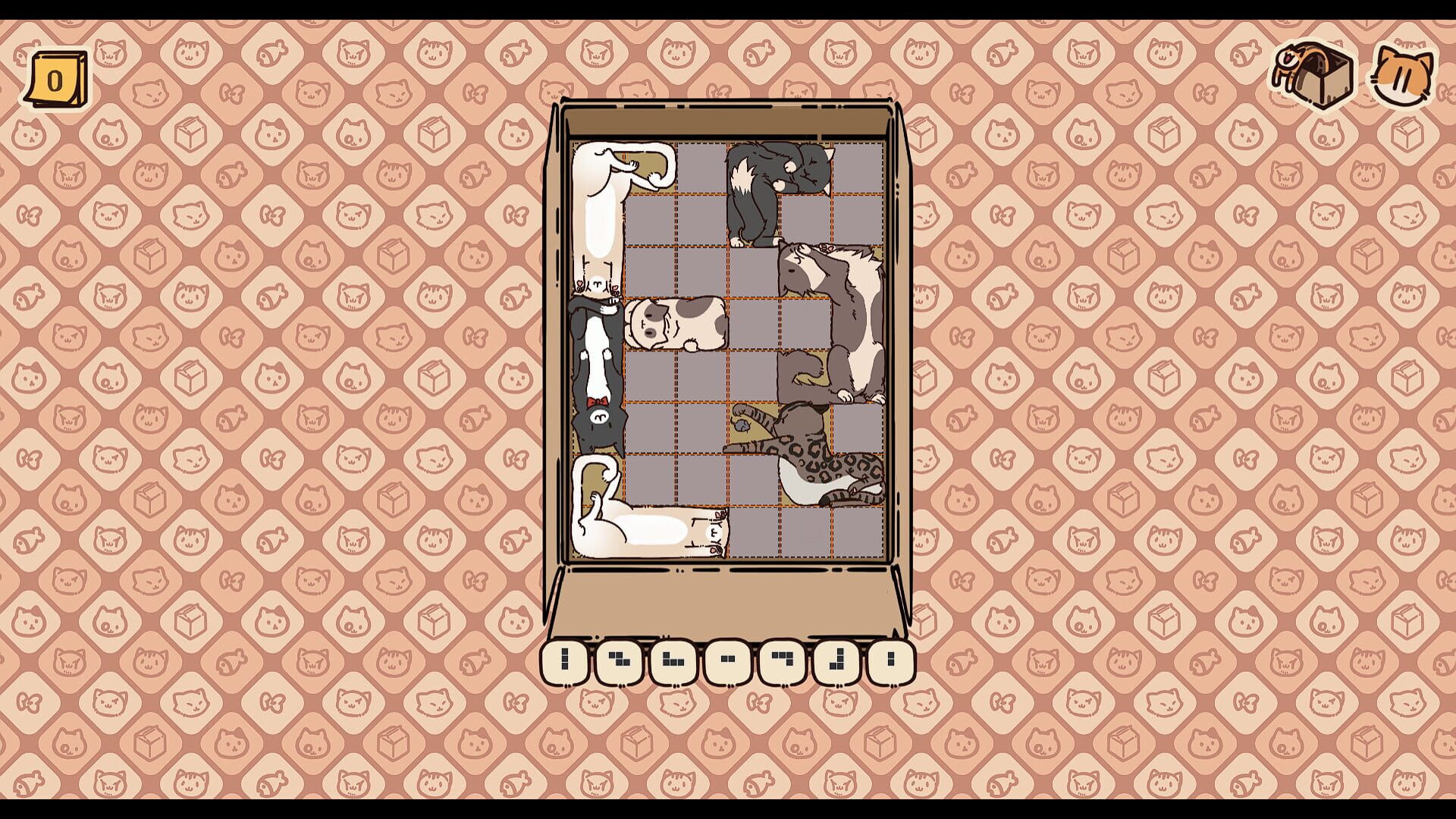 Box Cats Puzzle - Screenshot