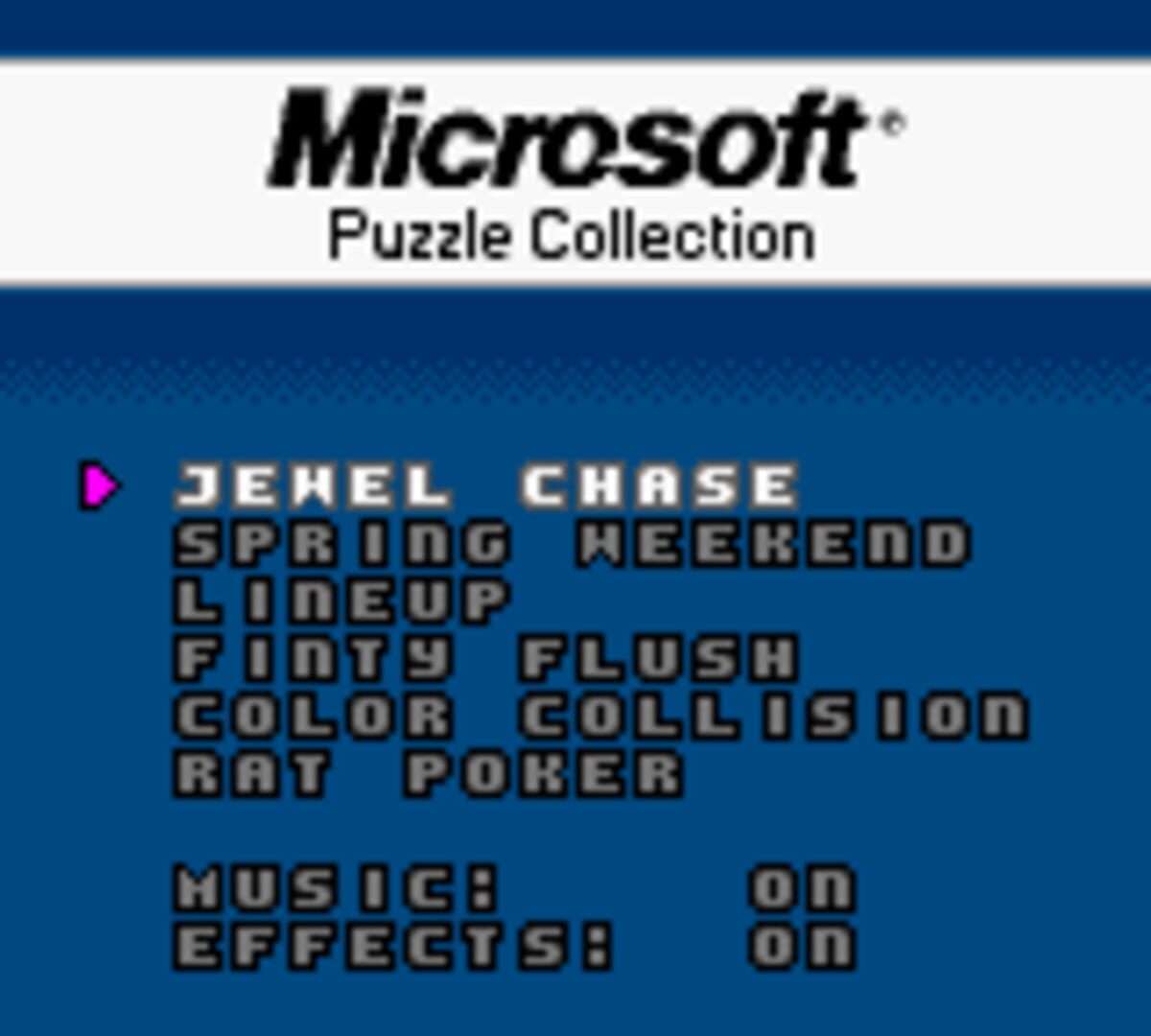 Captura de pantalla - Microsoft Puzzle Collection Entertainment Pack