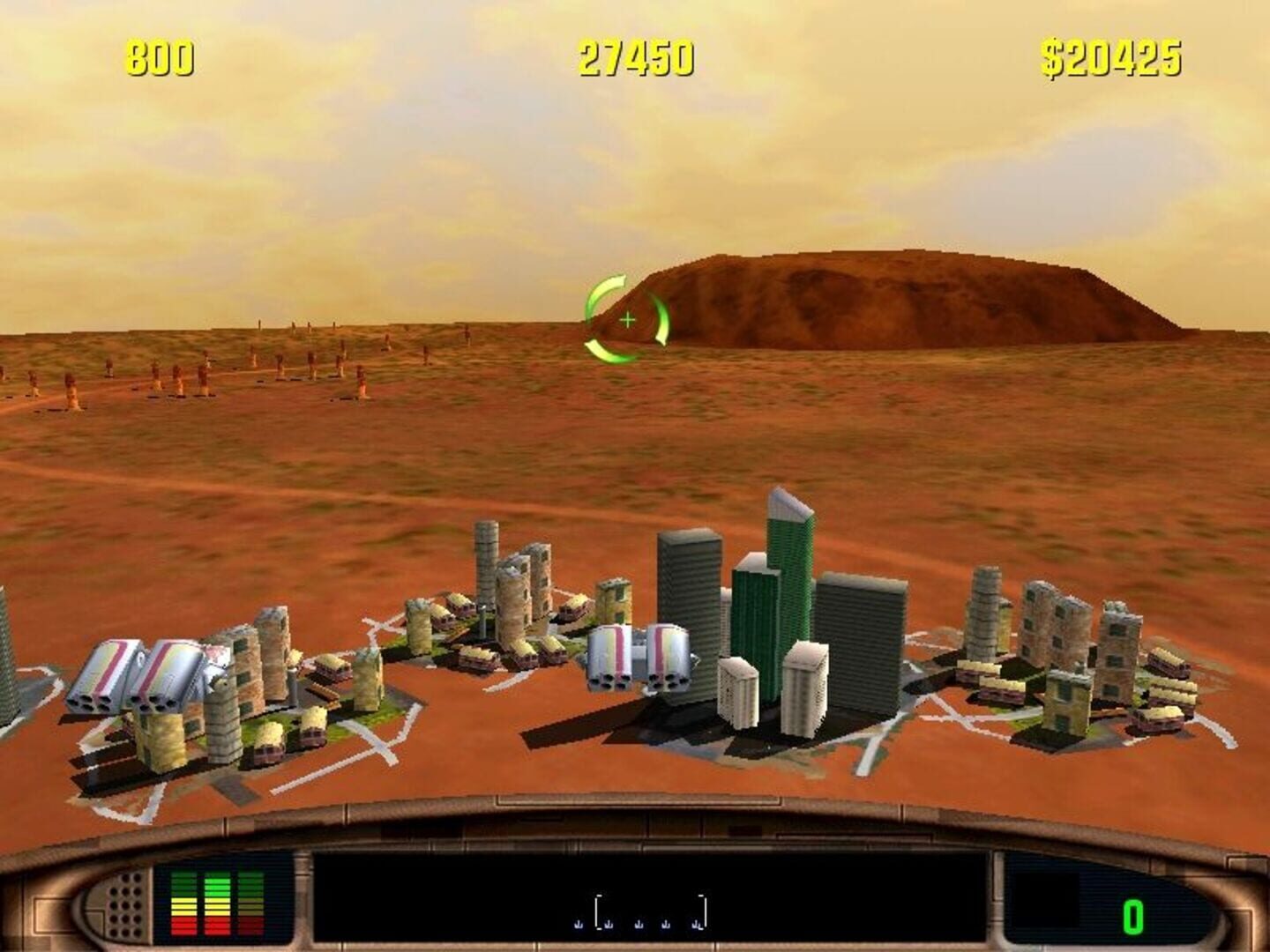 Captura de pantalla - Missile Command
