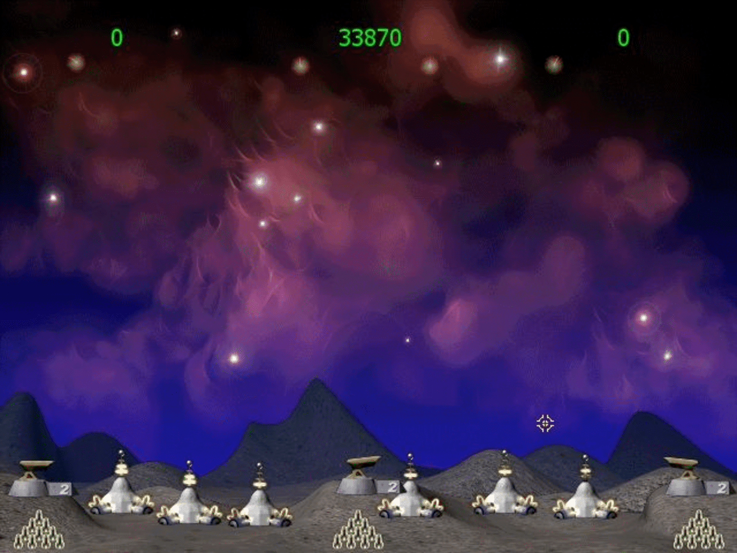 Missile Command screenshot