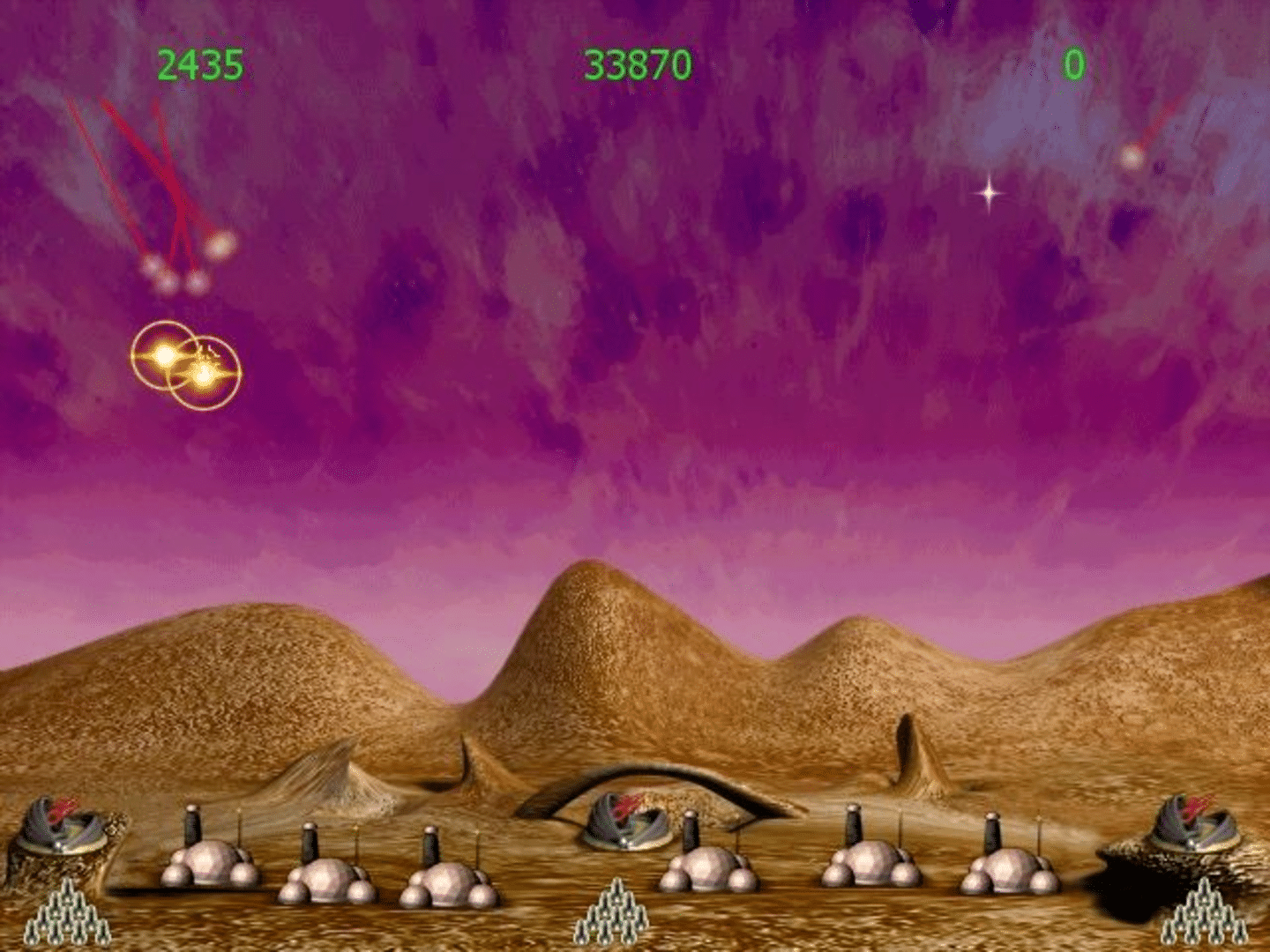 Missile Command screenshot