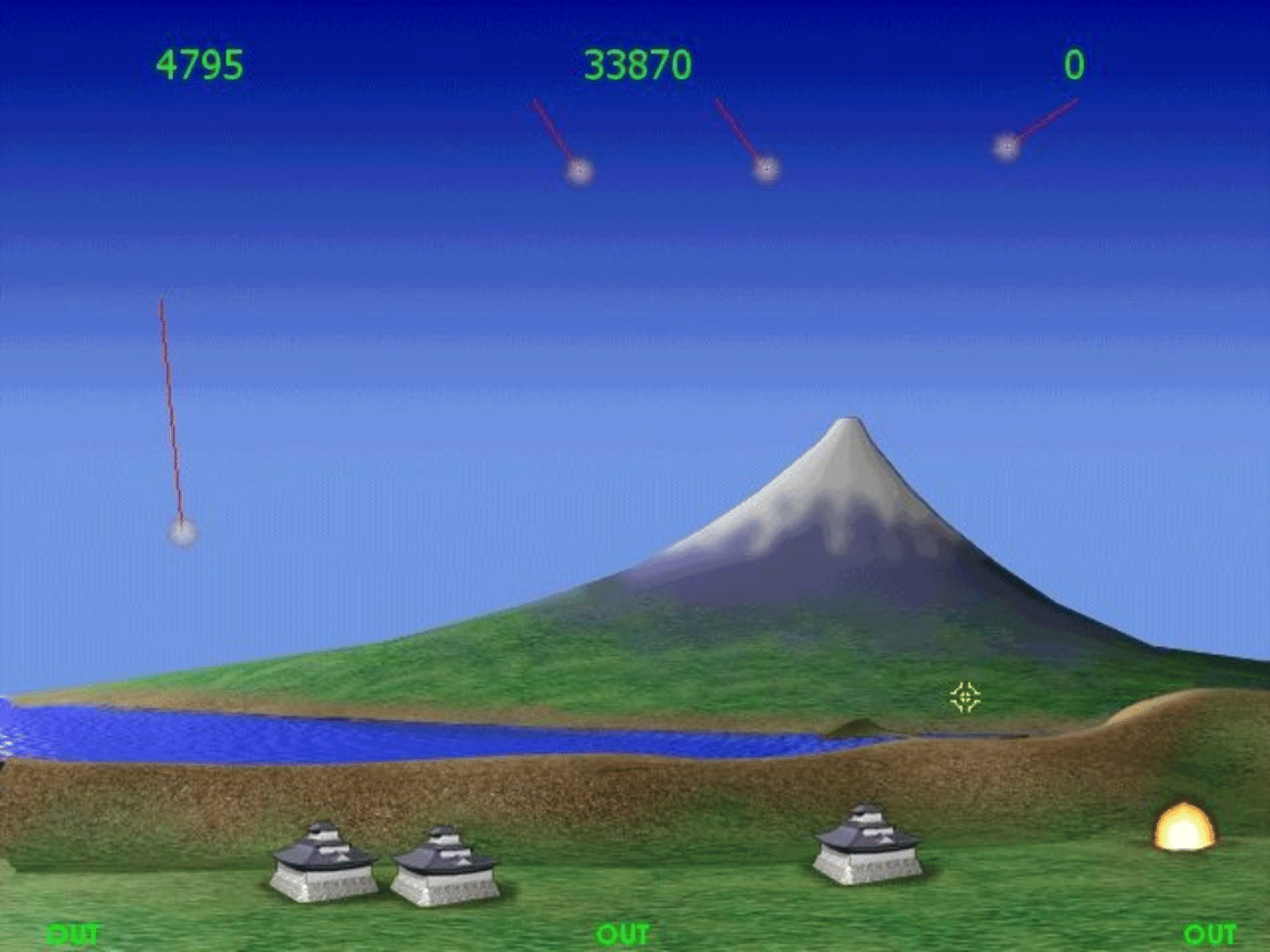 Missile Command screenshot