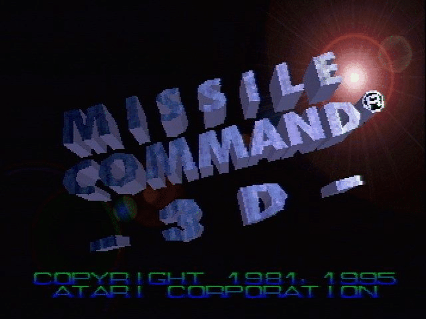 Missile Command 3D screenshot