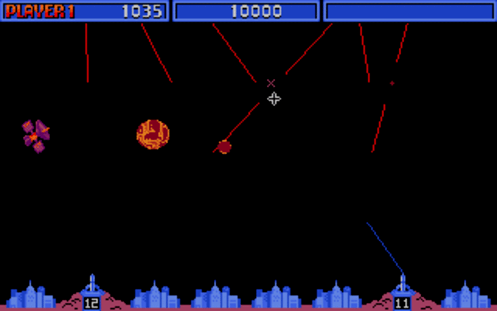 Missile Command screenshot