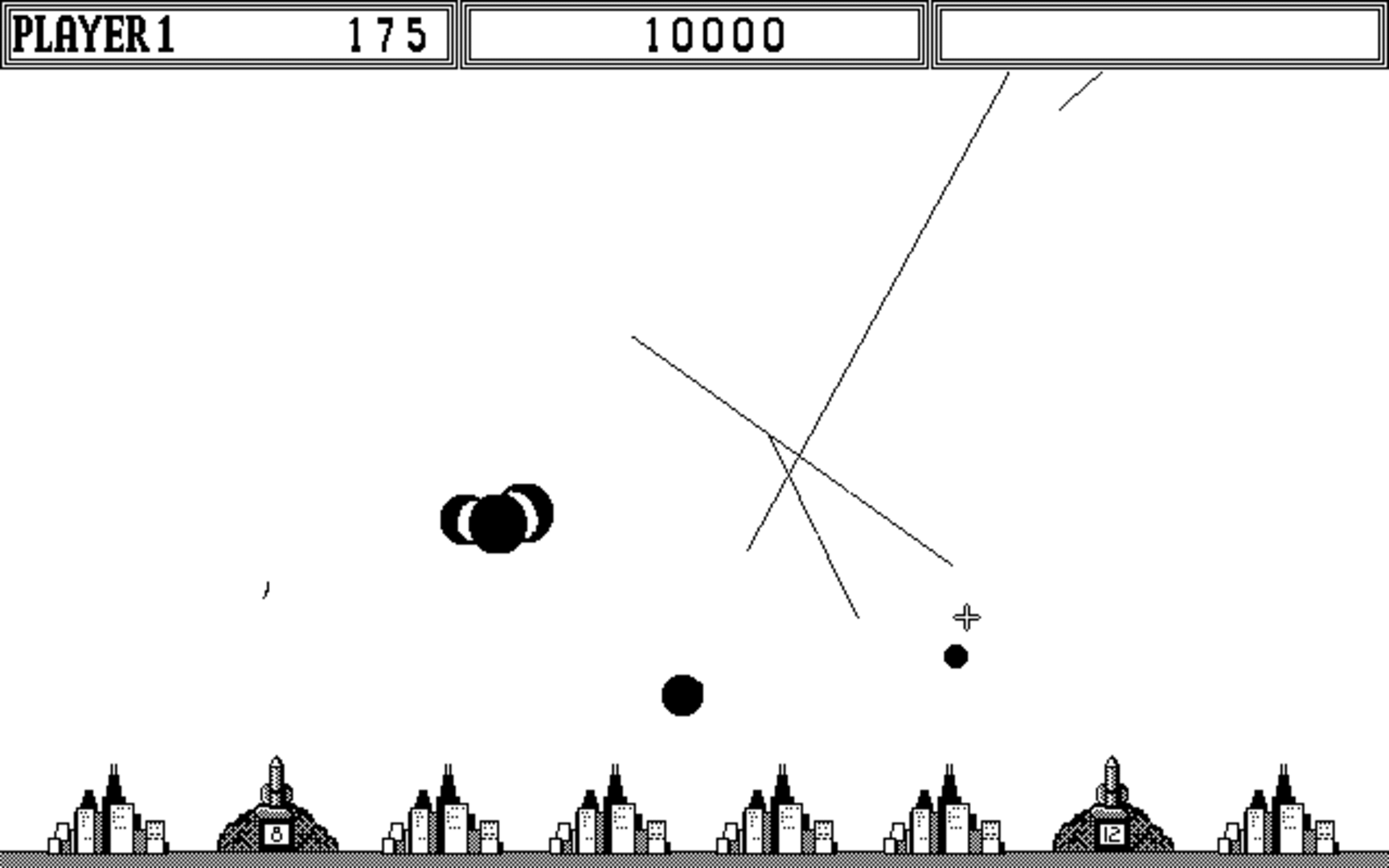 Missile Command screenshot