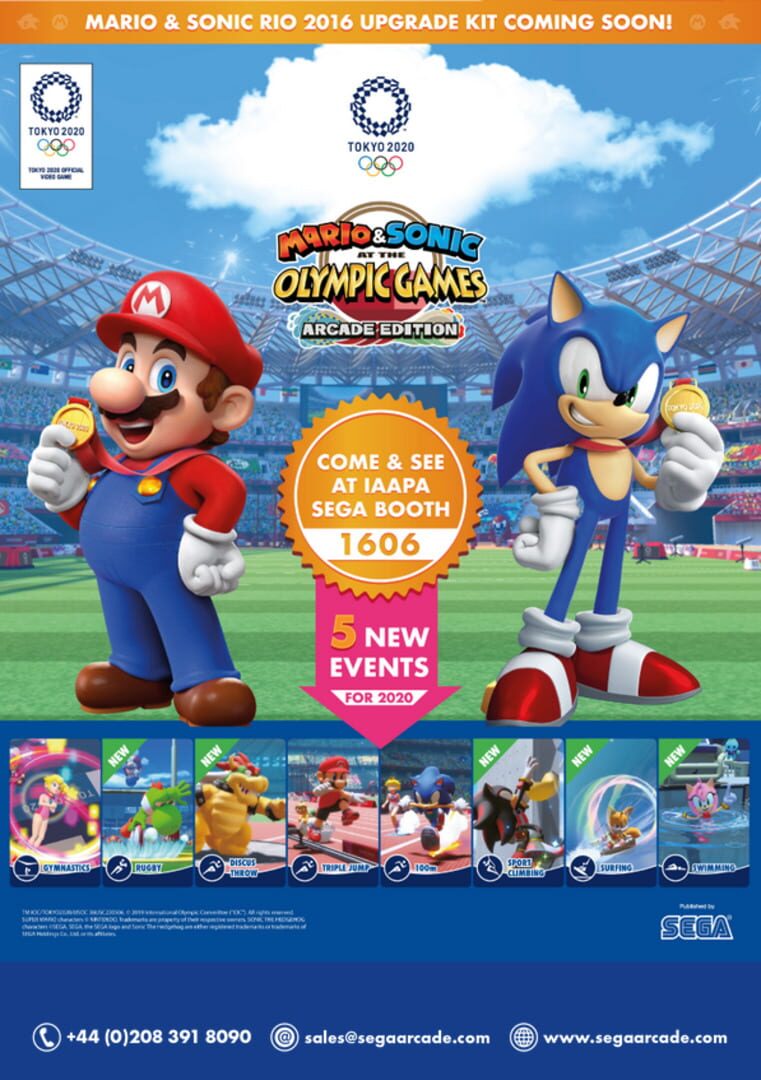 Captura de pantalla - Mario & Sonic at the Olympic Games Tokyo 2020: Arcade Edition