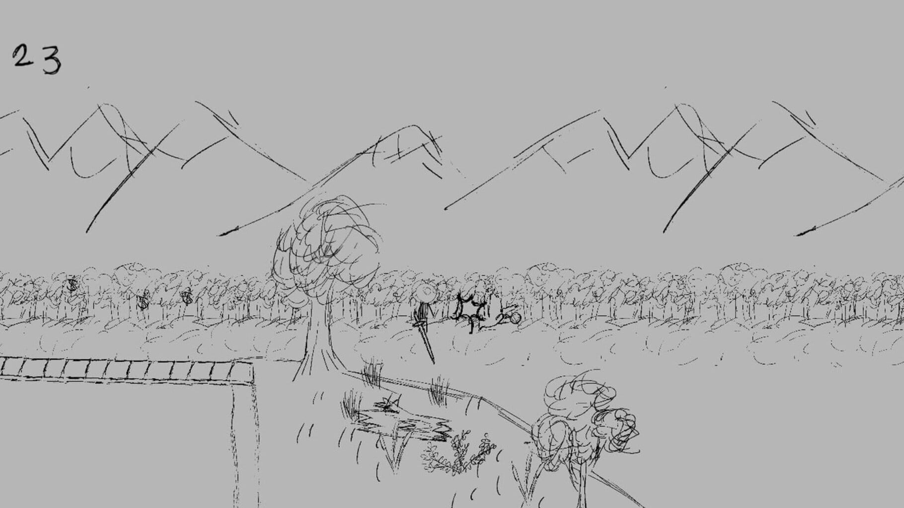 Scribbled screenshot