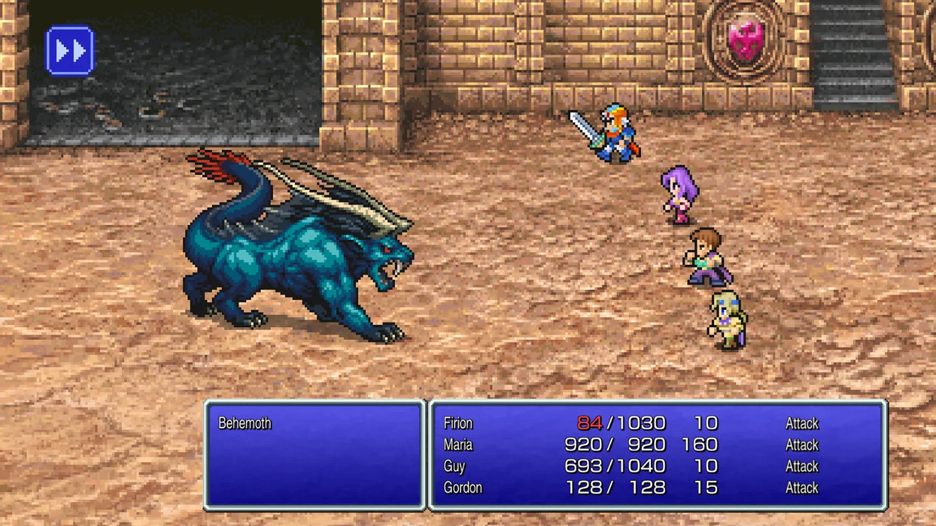 Captura de pantalla - Final Fantasy II