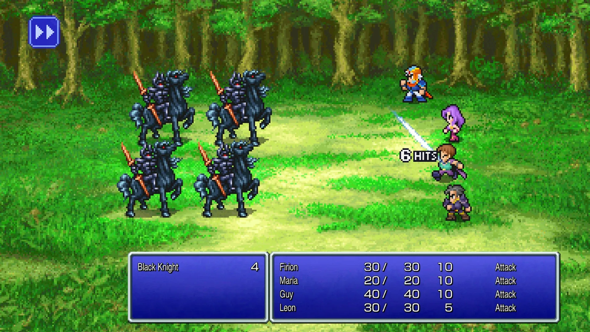 Captura de pantalla - Final Fantasy II